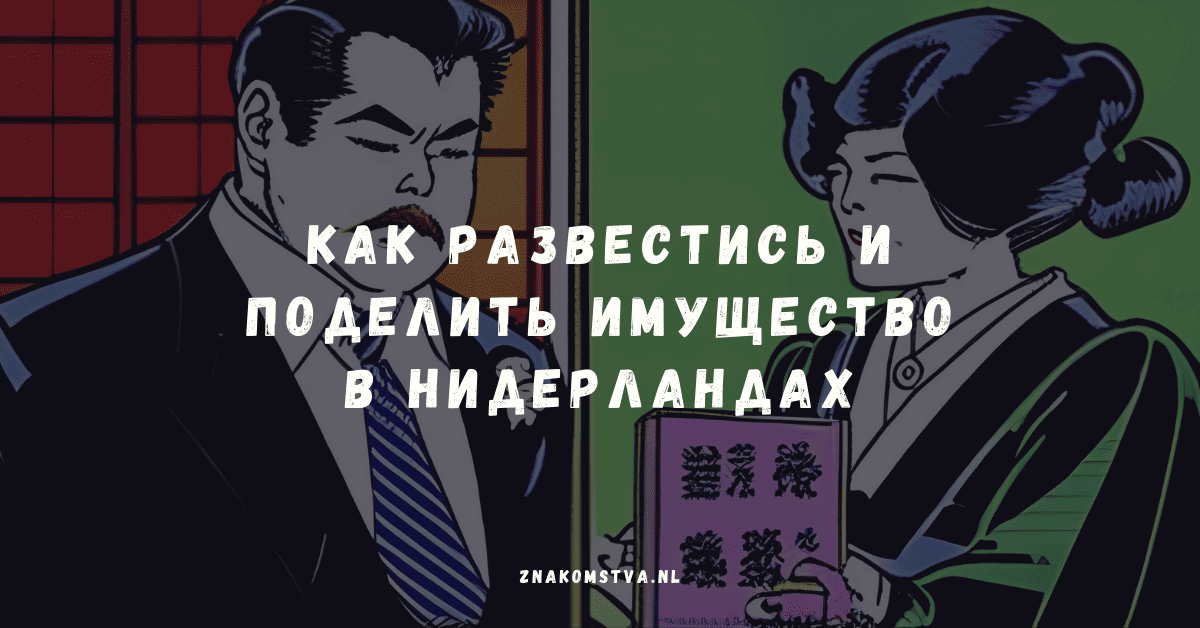 Как развестись и поделить имущество в Нидерландах