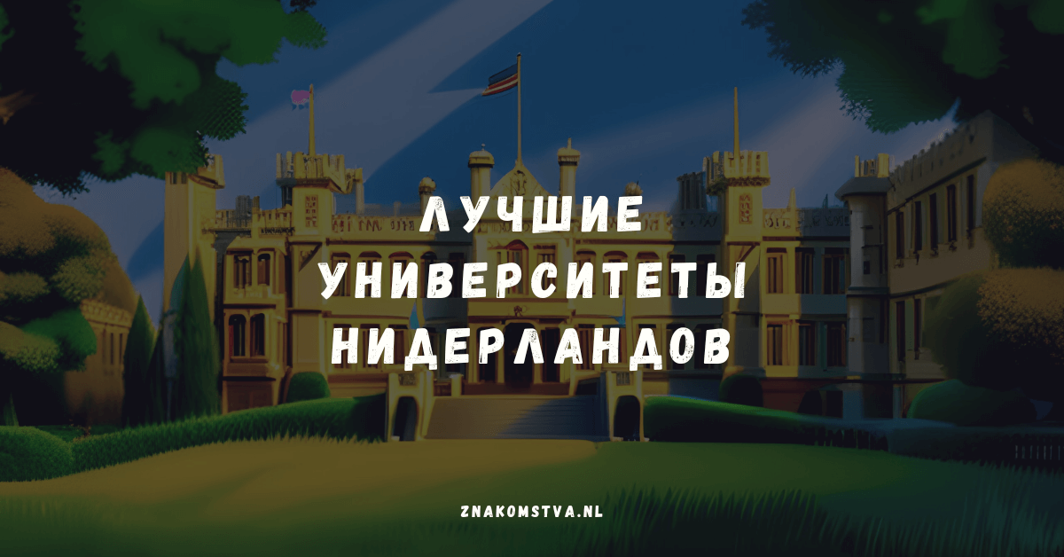Лучшие университеты в Нидерландах